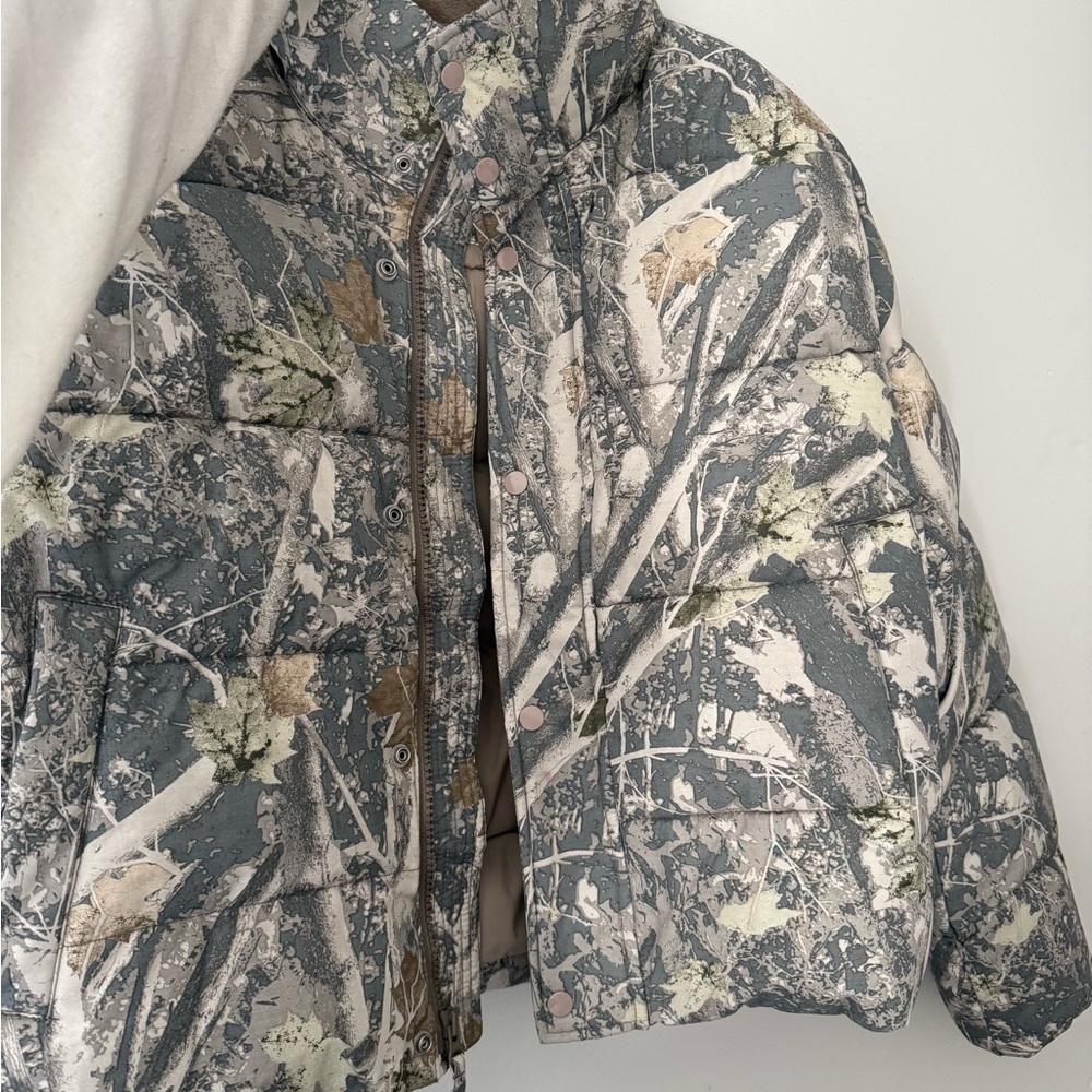 Abercrombie Men’s Ultra Collection Camo Puffer